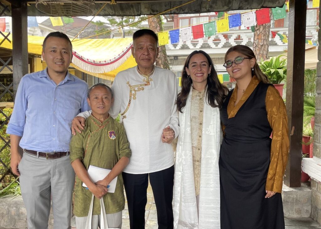 Beatrice with the Sikyong and CTA officials